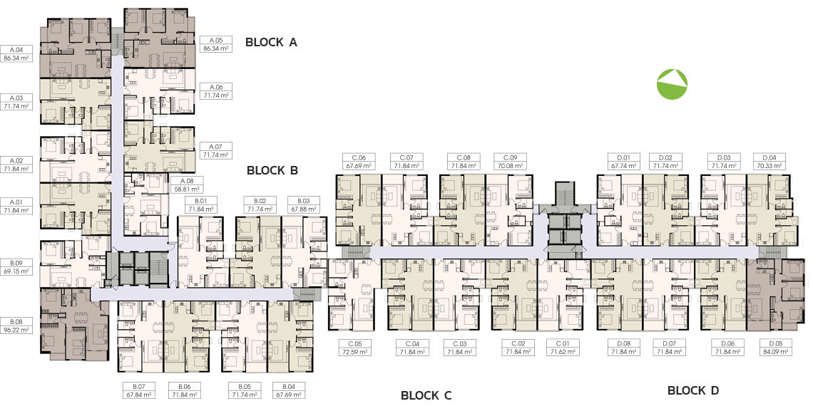 Mặt bằng Tầng 3